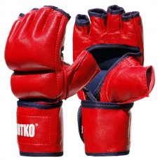 Битки с открытыми пальцами кожаные Sportko арт. ПК-5 красные L Битки с открытыми пальцами кожаные Sportko арт. ПК-5 красные L