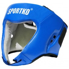 Шлем Бокс синий ФБУ кожа Sportko Синий XL Шлем Бокс синий ФБУ кожа Sportko Синий XL