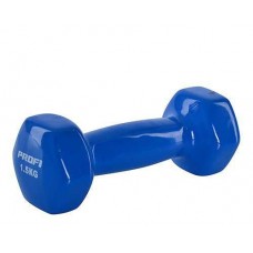Виниловая гантель Profi 1,5 кг 77088 (пара) Виниловая гантель Profi 1,5 кг 77088 (пара)