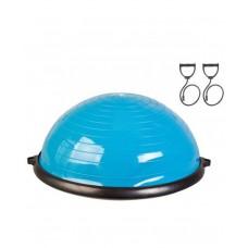 Балансировочная полусфера фитнес гимнастическая LiveUp LS3570 58 см blue 79830 Балансировочная полусфера фитнес гимнастическая LiveUp LS3570 58 см blue 79830