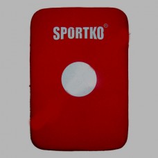 Макивара Боксерская двойная люкс Кожвинил Sportko М3 Красная Макивара Боксерская двойная люкс Кожвинил Sportko М3 Красная