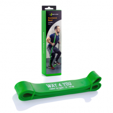 Резина для тренировок "Зеленая" Way4you 17 - 54 кг. Резина для тренировок "Зеленая" Way4you 17 - 54 кг.