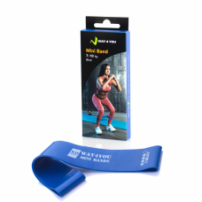 Эспандер Mini Band синий X-Heavy Way4you 7-10 кг Эспандер Mini Band синий X-Heavy Way4you 7-10 кг