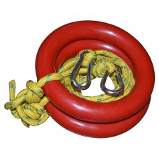 Детские гимнастические кольца с карабинами ST-020.2К InterAtletika Детские гимнастические кольца с карабинами ST-020.2К InterAtletika