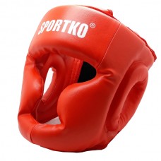 Шлем боксерский маска Sportko ОД3 красный М Шлем боксерский маска Sportko ОД3 красный М