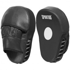 Лапы боксёрские "Яблоко" черные Sportko арт.ПД5 Лапы боксёрские "Яблоко" черные Sportko арт.ПД5
