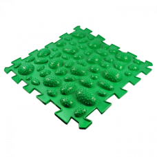 Детский массажный коврик пазл для стоп (ортопедический, резиновый) Ёжики Детский массажный коврик пазл для стоп (ортопедический, резиновый) Ёжики