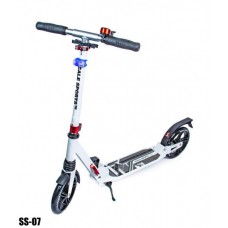 Самокат двухколесный Scale Sports SS-07 белый Самокат двухколесный Scale Sports SS-07 белый