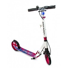Самокат Scale Sports SS-08 бело-розовый с ручным тормозом Самокат Scale Sports SS-08 бело-розовый с ручным тормозом