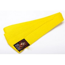 Пояс для кимоно WOLF 250 см желтый Пояс для кимоно WOLF 250 см желтый