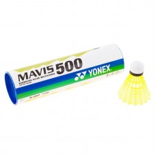 ВОЛАНЫ ДЛЯ БАДМИНТОНА ПЛАСТИКОВЫЕ YONEX MAVIS 500 YELLOW (1/2 DOZ) ВОЛАНЫ ДЛЯ БАДМИНТОНА ПЛАСТИКОВЫЕ YONEX MAVIS 500 YELLOW (1/2 DOZ)