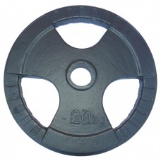 Диск для штанги 20 кг д31мм трехлепестковый Диск для штанги 20 кг д31мм трехлепестковый