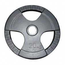 Диск для штанги 20 кг д51мм трехлепестковый Диск для штанги 20 кг д51мм трехлепестковый