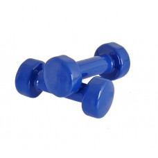 Виниловые гантели 1,5 кг синие (пара) Profi Виниловые гантели 1,5 кг синие (пара) Profi