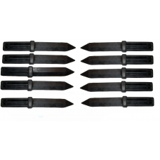 Набор Ножей резиновых для тренировок 10 шт Набор Ножей резиновых для тренировок 10 шт