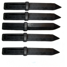 Набор Ножей резиновых для тренировок 5 шт Набор Ножей резиновых для тренировок 5 шт