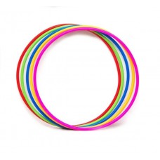 Обруч гимнастический BAMSIC набор 5 шт d- 75 см Обруч гимнастический BAMSIC набор 5 шт d- 75 см