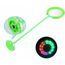 Нейроскакалка SportReal с подсветкой для детей и взрослых Зеленая Нейроскакалка SportReal с подсветкой для детей и взрослых Зеленая