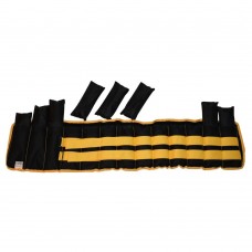 Пояс-утяжелитель Champion наборной 7 кг желто-черный Пояс-утяжелитель Champion наборной 7 кг желто-черный