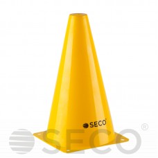Тренировочный конус SECO 23 см желтого цвета Тренировочный конус SECO 23 см желтого цвета