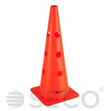 Тренировочный конус с отверстиями SECO 48 см оранжевого цвета Тренировочный конус с отверстиями SECO 48 см оранжевого цвета